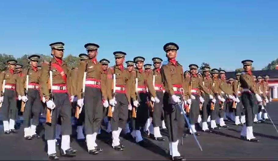 IMA देहरादून से 525 ऑफिसर कैडेट पास आउट, 14 मित्र देशों के कैडेट भी शामिल